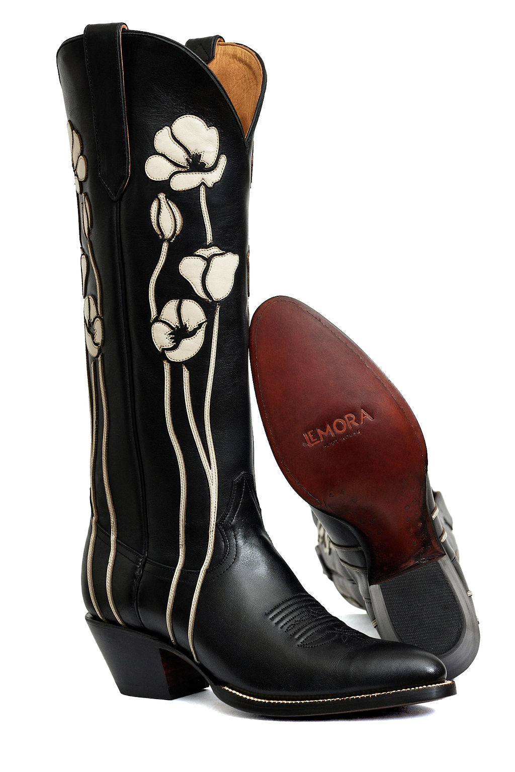 The Poppy Boot - Black