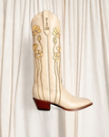 The Poppy Boot - Bone/Champagne